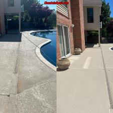 Renew Your Pool Deck's Beauty with Professional Pool Decl Cleaning in Chesterfield, MO.